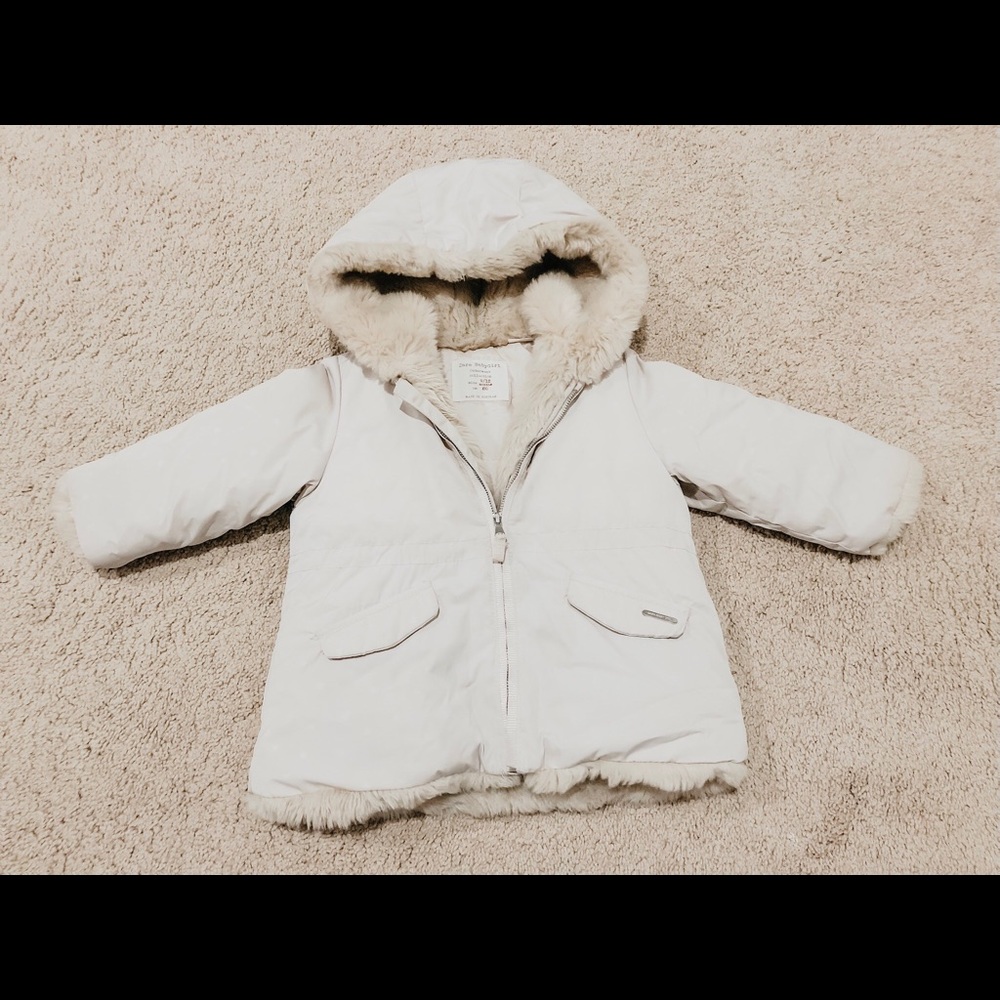 Zara girl’s winter coat